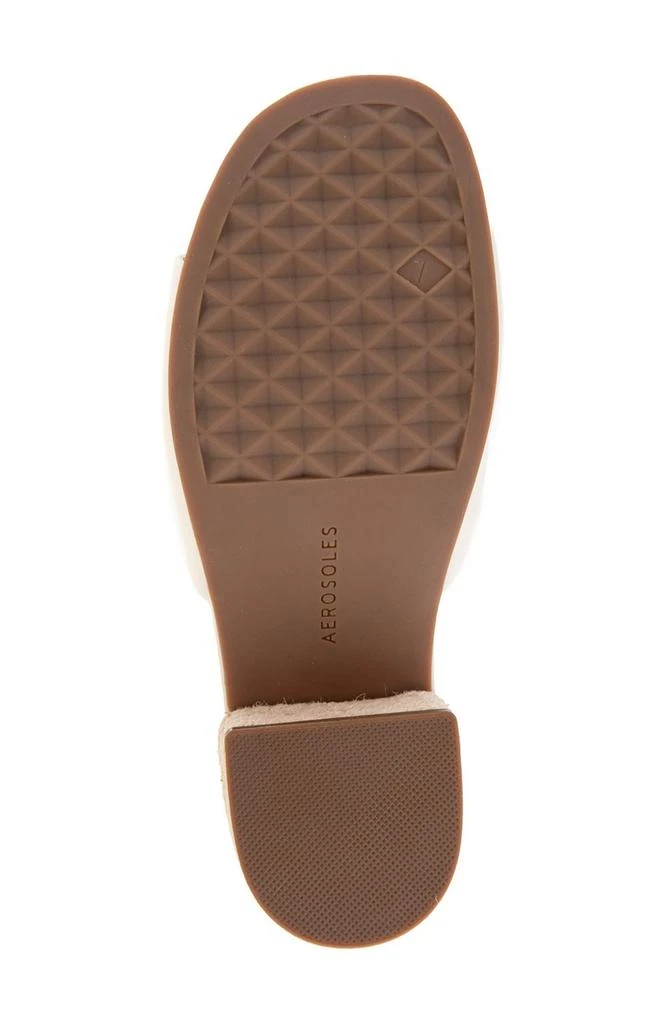 Aerosoles Clark Raffia Block Heel Sandal 6