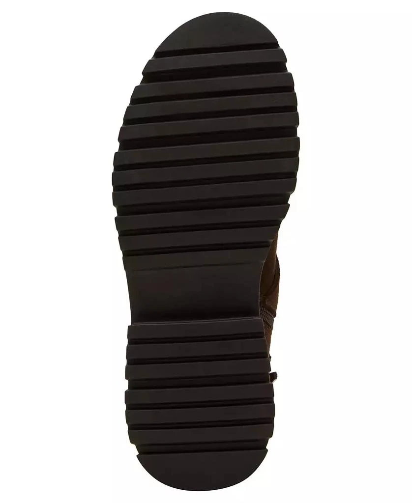 Madden Girl Women
s Mally Moto Buckle Lug Sole Boots 5