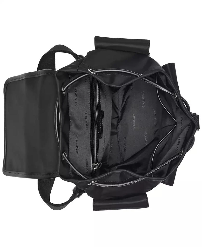 Calvin Klein Elora Nylon Front Buckle Backpack 4