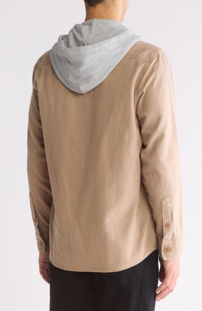 Lucky Brand Hooded Button Shirt Jacket 2