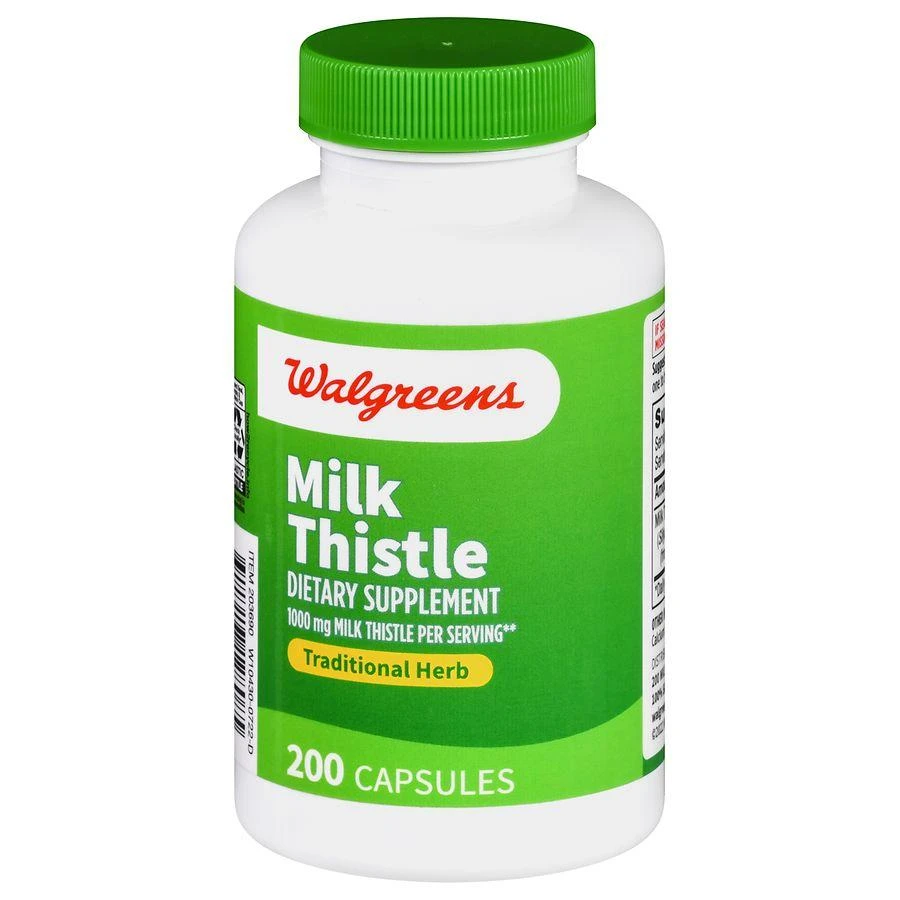 Walgreens Milk Thistle 1000 mg Capsules (200 days) 1