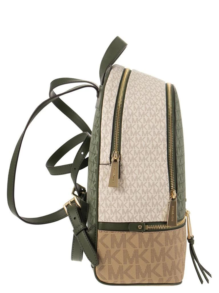 Michael Michael Kors Michael Michael Kors Rhea Logo Plaque Zip-Up Backpack 4