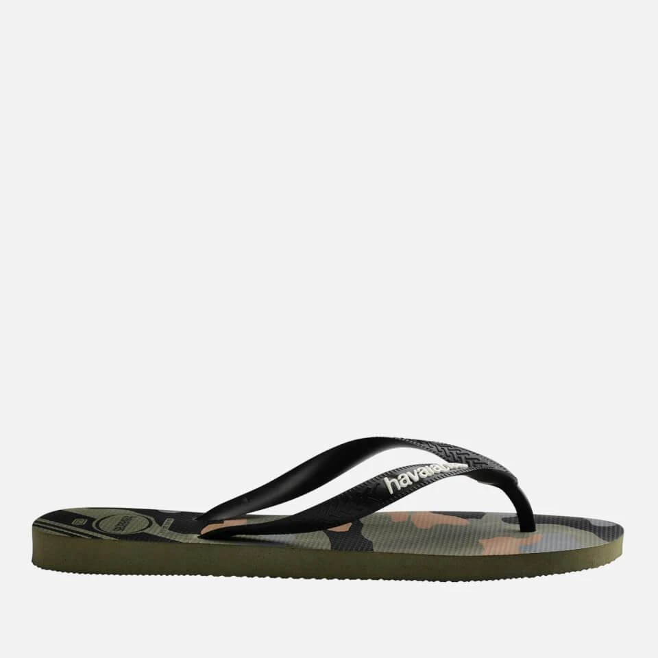 Havaianas HAVAIANAS MEN'S TOP CAMU FLIP FLOPS - GREEN 3
