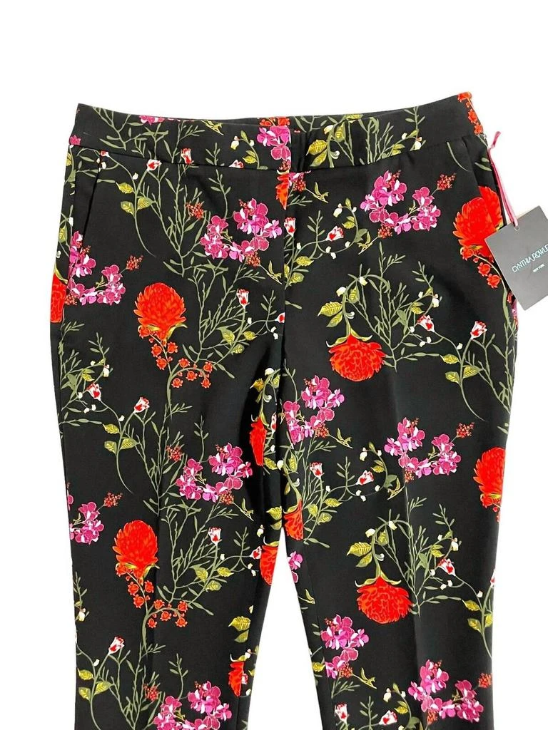 Cynthia Rowley Cynthia Rowley - Women's Cropped Floral Print Cigarette Leg Pant 3