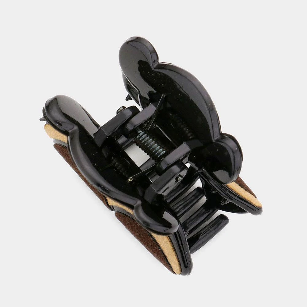 FASHNZFAB Felt bear Hair Claw Clip 2