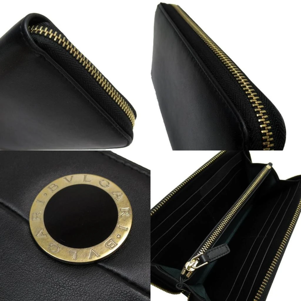 BVLGARI Leather Coin Purse/Coin Case (Pre-Owned) 4