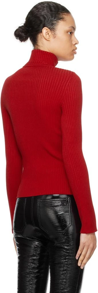 Courrèges Red Cutout Turtleneck 3