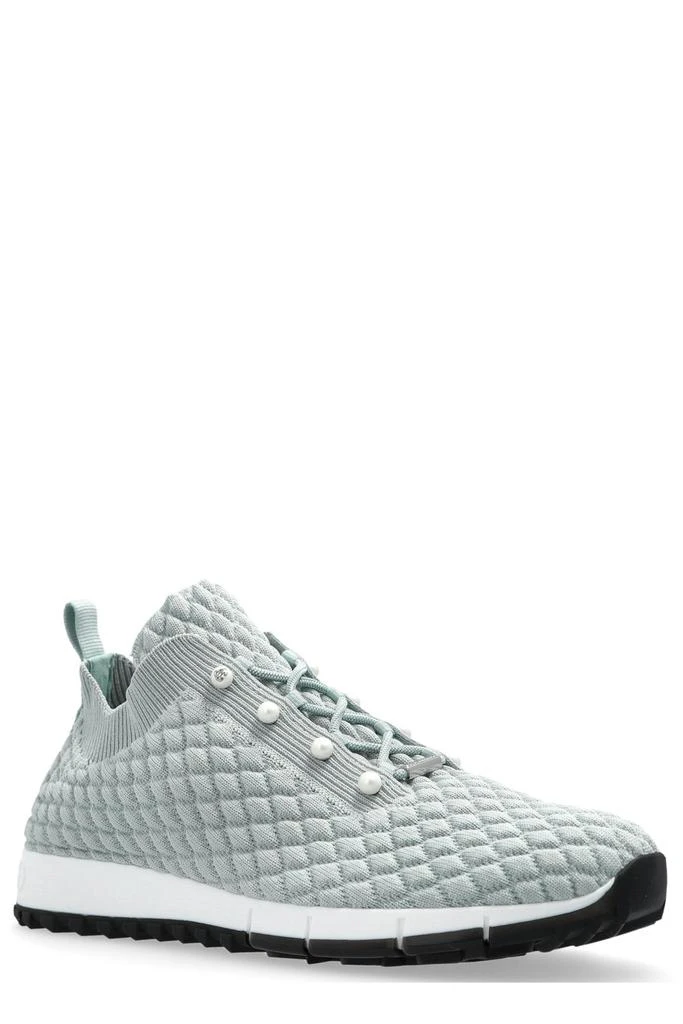 Jimmy Choo Jimmy Choo Textured Knit Trainers 2