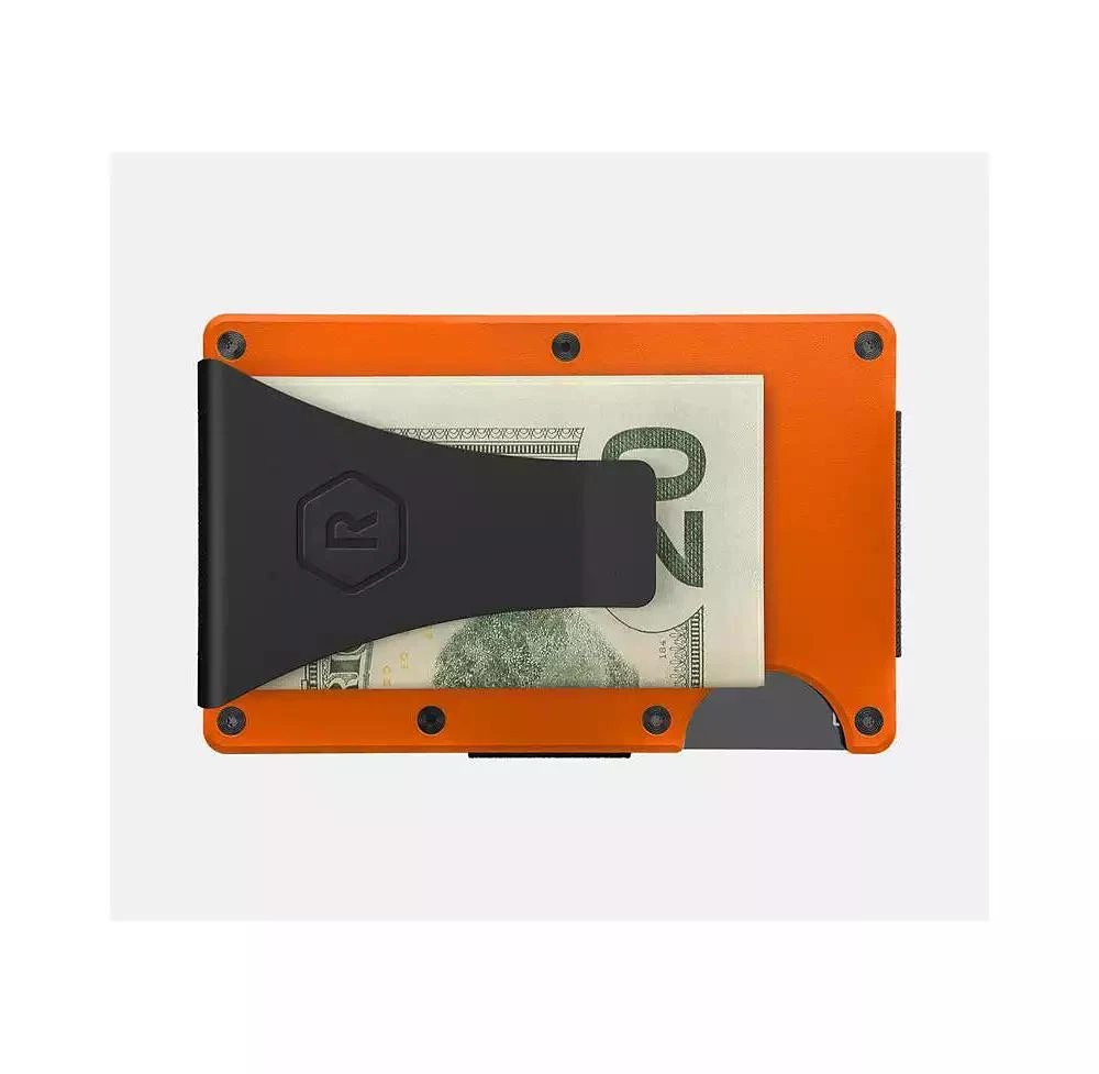The Ridge Men's RIDGE WALLET - Basecamp Orange - Money Clip 2