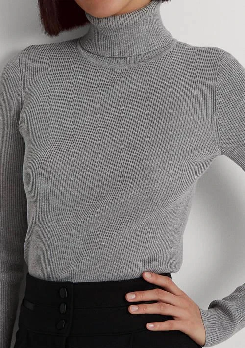 Ralph Lauren Ralph Lauren Women S Ribbed Turtleneck Sweater 3