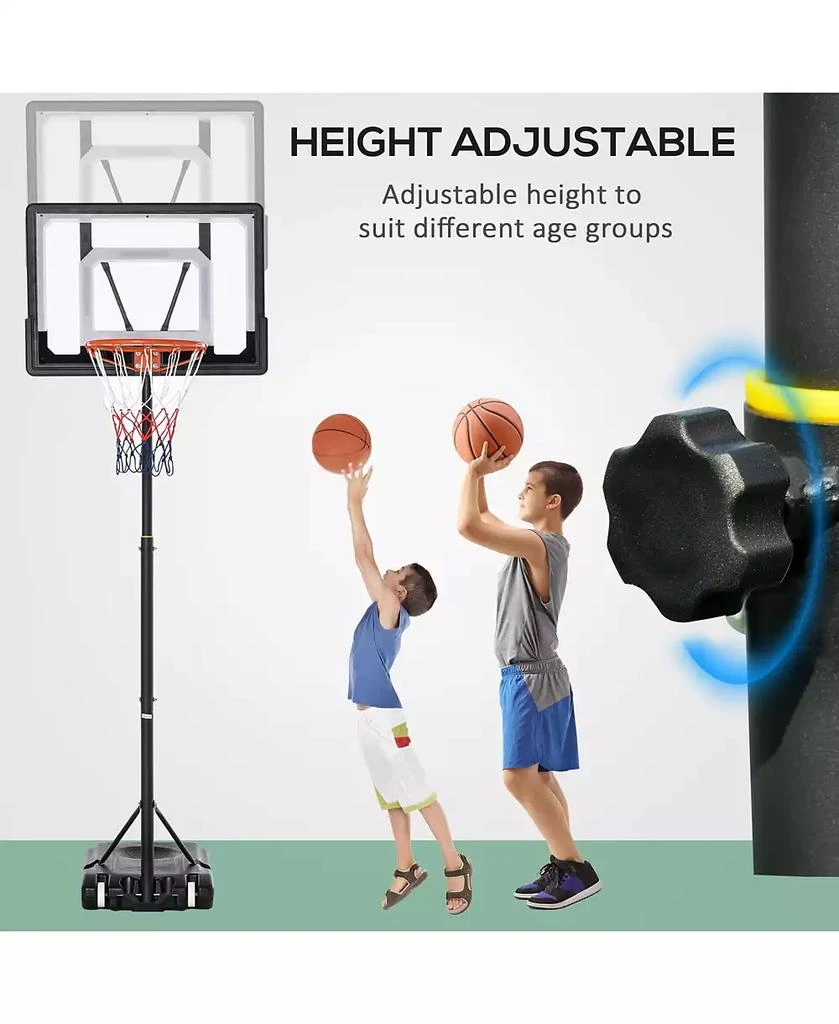 Soozier Basketball Sd for Kids 
Height Adjustable w/ Fillable Bottom Base 4