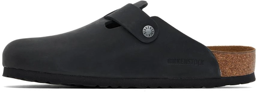 Birkenstock Black Regular Boston Slip-on Loafers 3