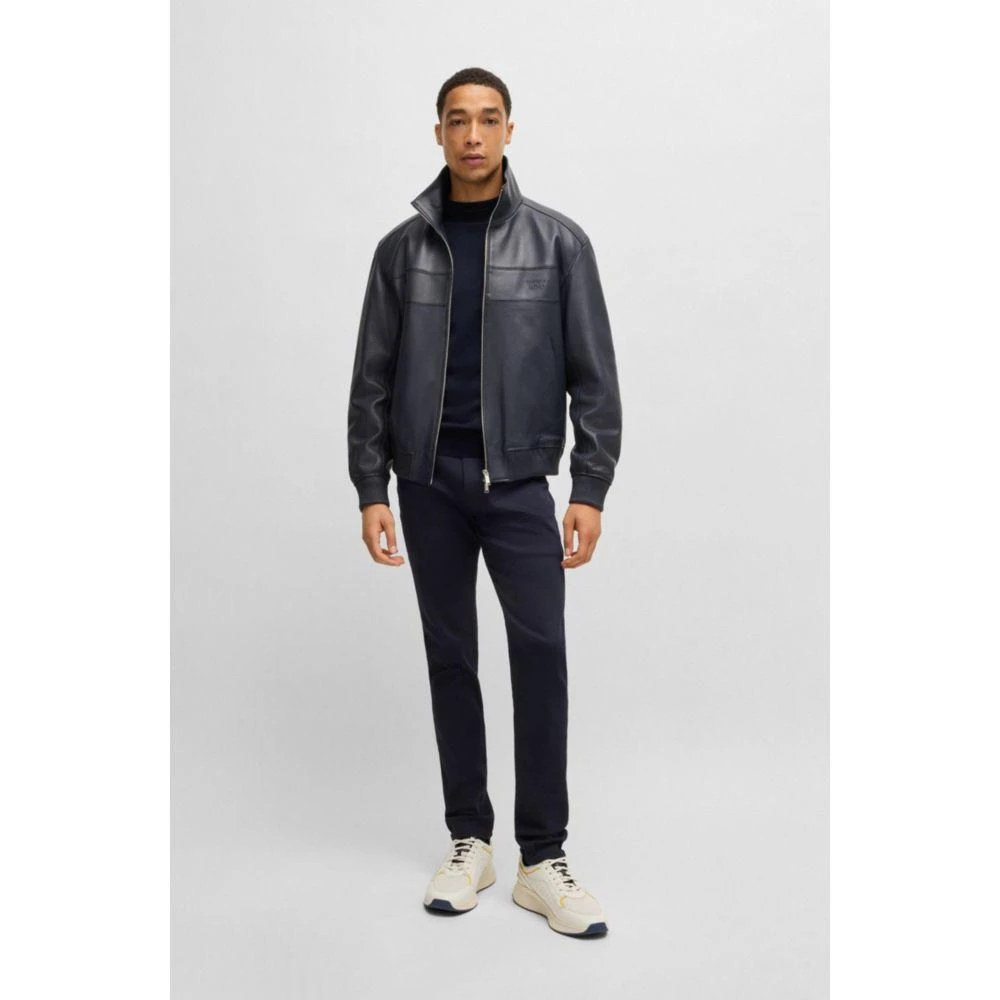 Hugo Boss Porsche x  perforated-leather trainers with ridged outsole 2