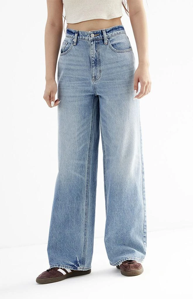 PacSun Cali Medium Indigo Baggy Boyfriend Jeans 3