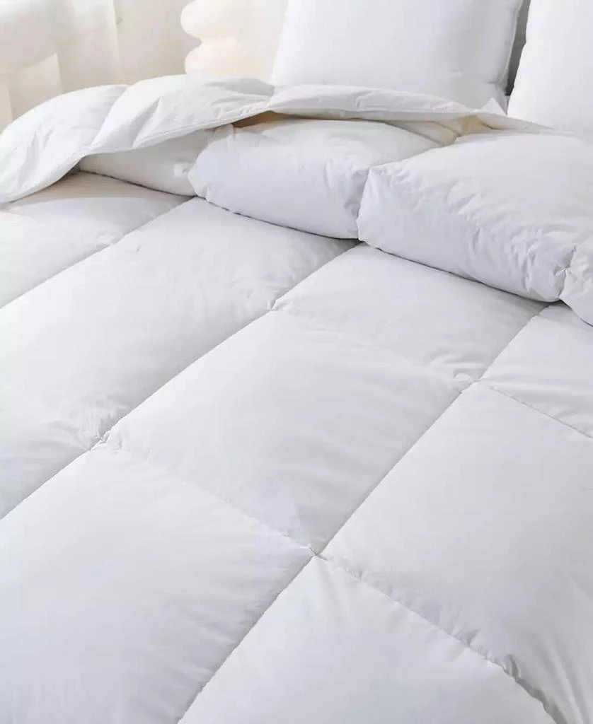 Royal Velvet Light Weight White Goose Nano Down and Feather Blend Comforter 5