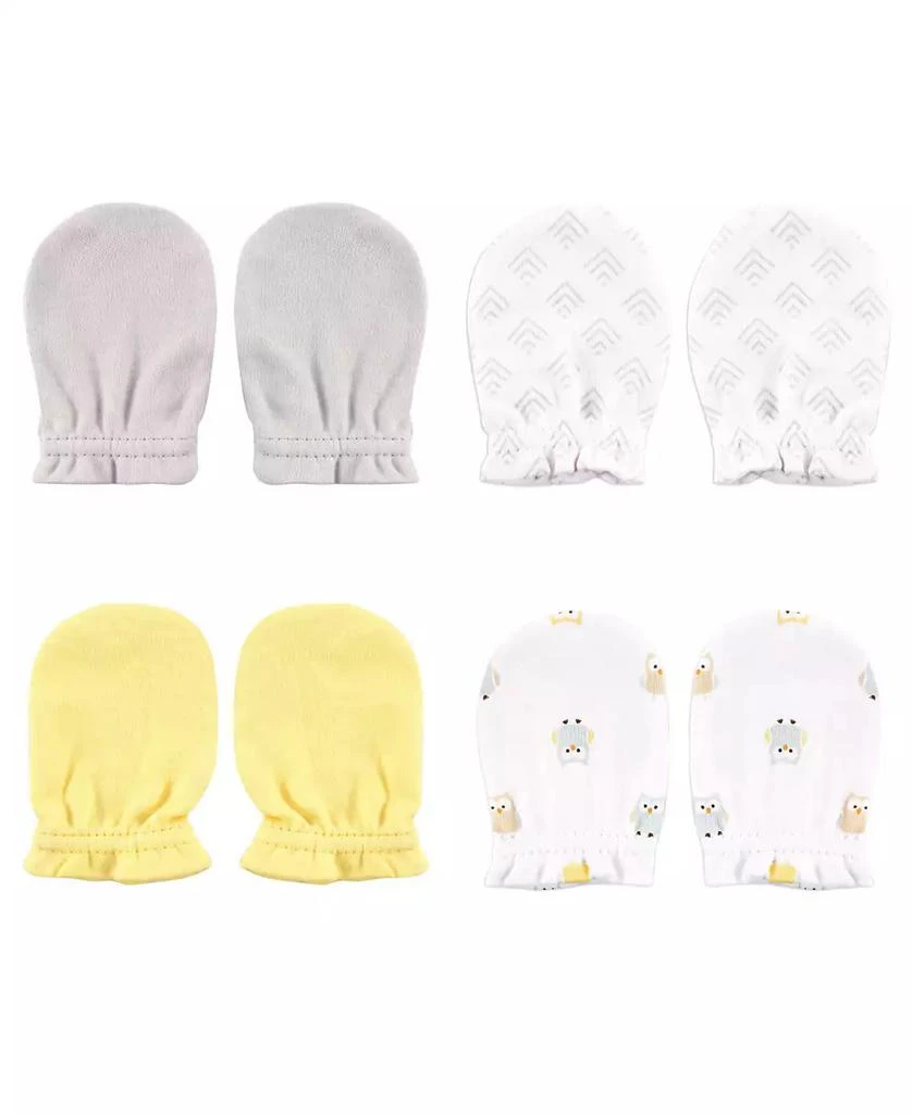 Luvable Friends Gentle Cotton No-Scratch Mitts