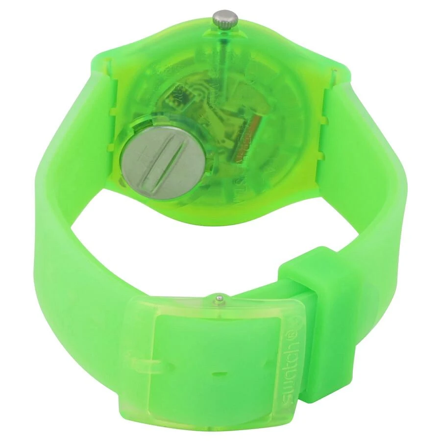 Swatch Electric Frog Quartz White Dial Unisex Watch GG226 3