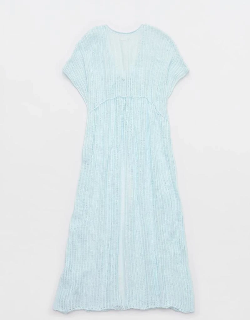 Aerie Aerie Crochet Maxi Cape 4