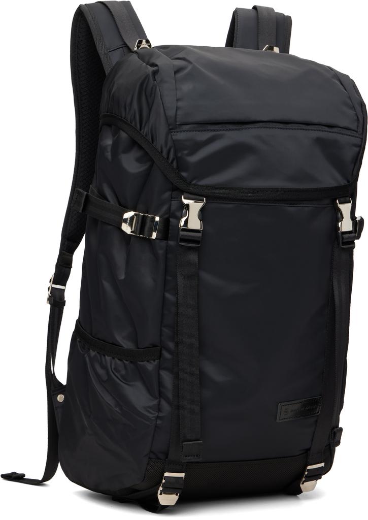 master-piece Black Lightning Flap Backpack