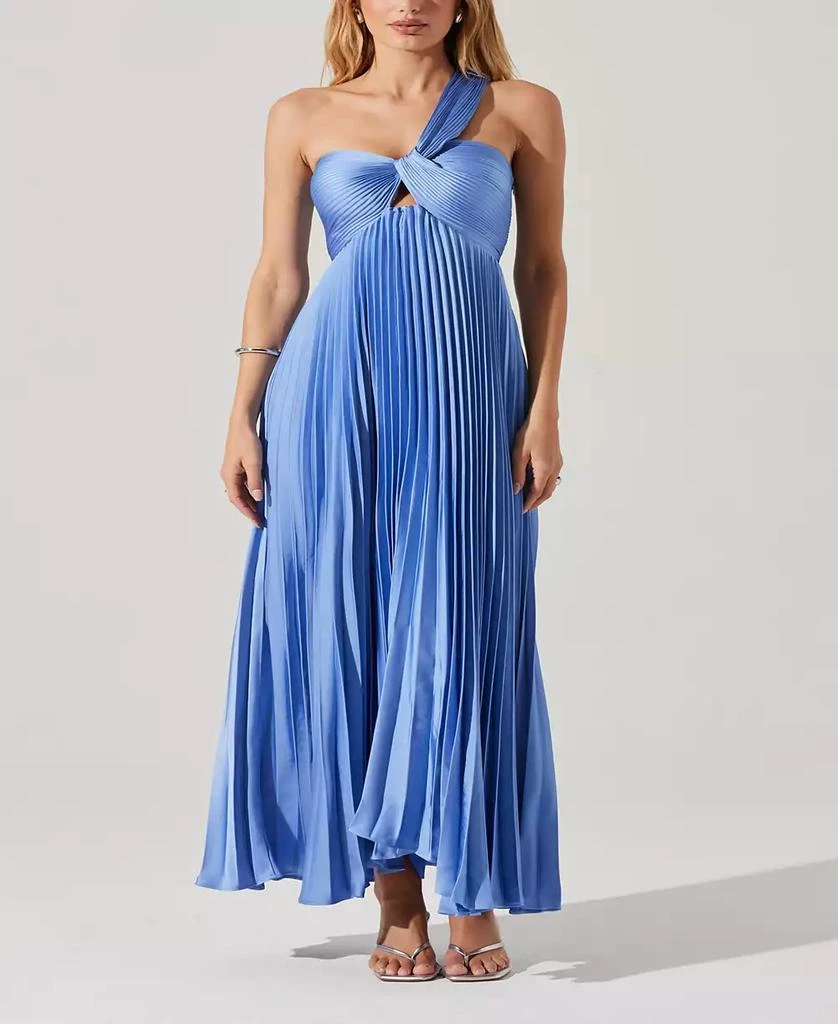 strapless open back dress Wrap Front Blazer Dress