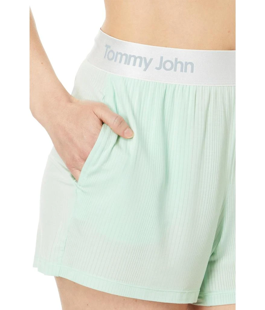 Tommy John Second Skin Luxe Rib Sleep Shorts 3