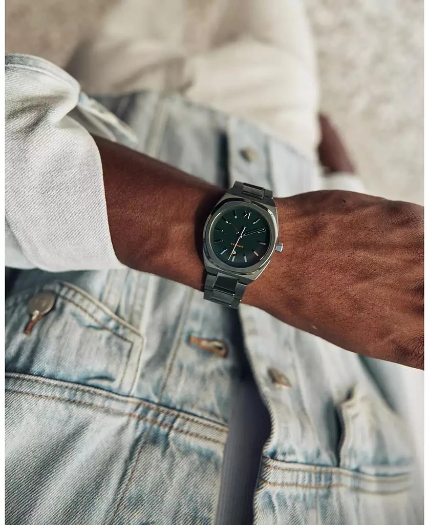 MVMT Men's Odyssey II Green Ceramic Bracelet Watch 4