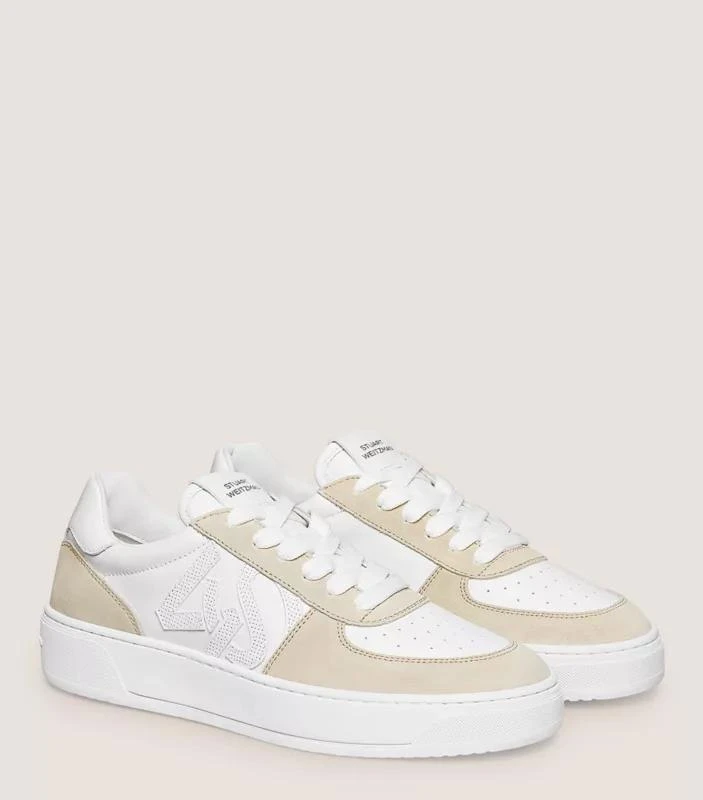 Stuart Weitzman SW COURTSIDE MONOGRAM SNEAKER 2