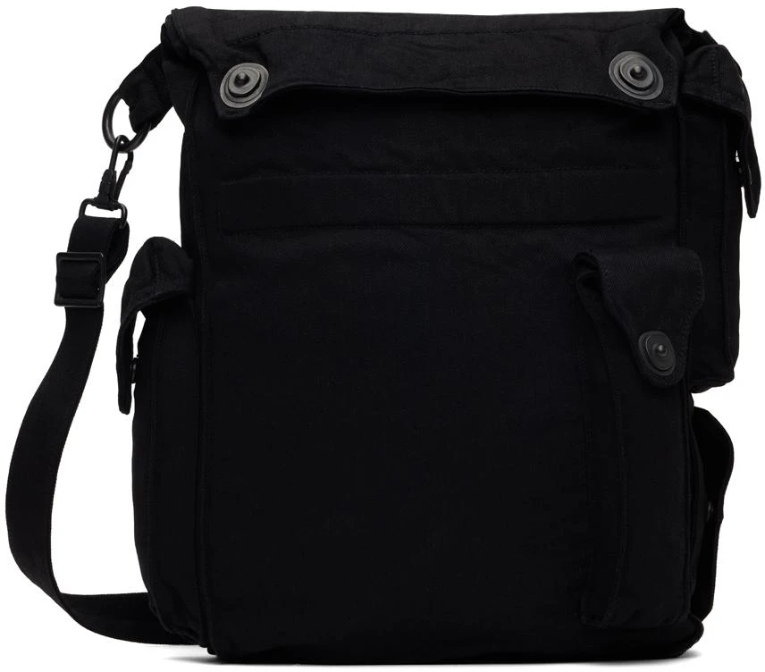 Julius Black Cargo Messenger Bag 1
