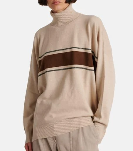 Brunello Cucinelli Wool, cashmere, and silk sweater 6