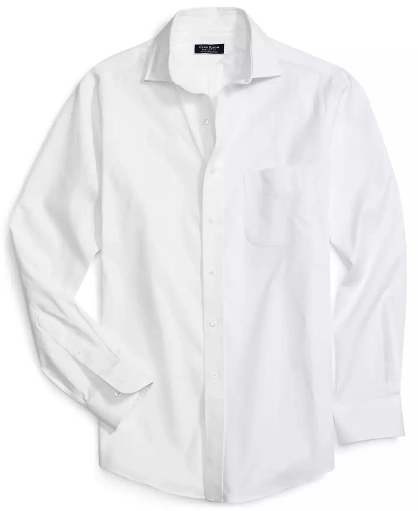 Club Room Men's Regular Fit Pinpoint Dress Shirt, Created for Macy's 6