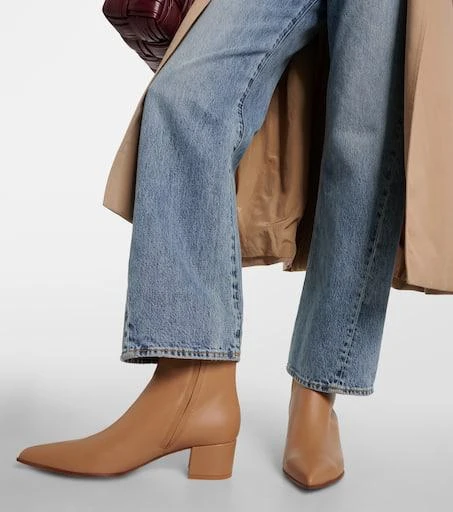 Gianvito Rossi Lyell 45 leather ankle boots 4