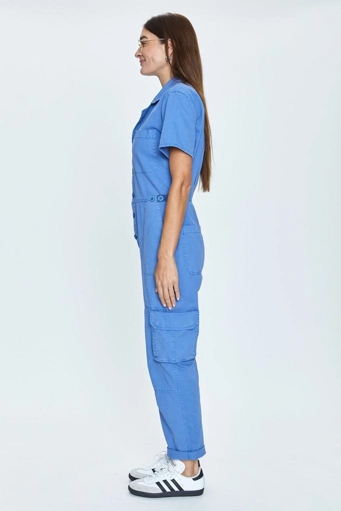 Pistola Denim Grover Cargo Jumpsuit - Ocean Blue 3