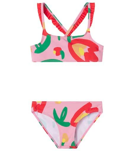 Stella McCartney Tulips floral jersey bikini