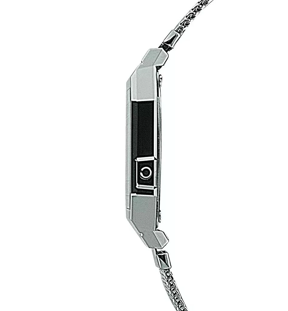 Casio Unisex Digital Stainless Steel Mesh Bracelet Watch 35.5mm 2