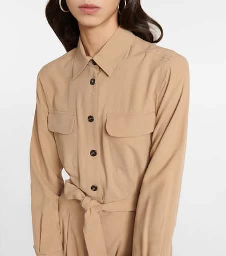 Max Mara Madre silk playsuit 4