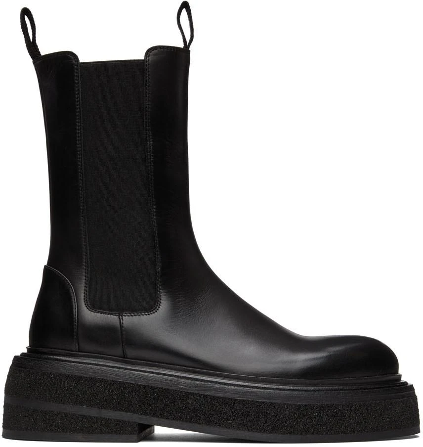 Marsèll Black Zuccone Boots 1