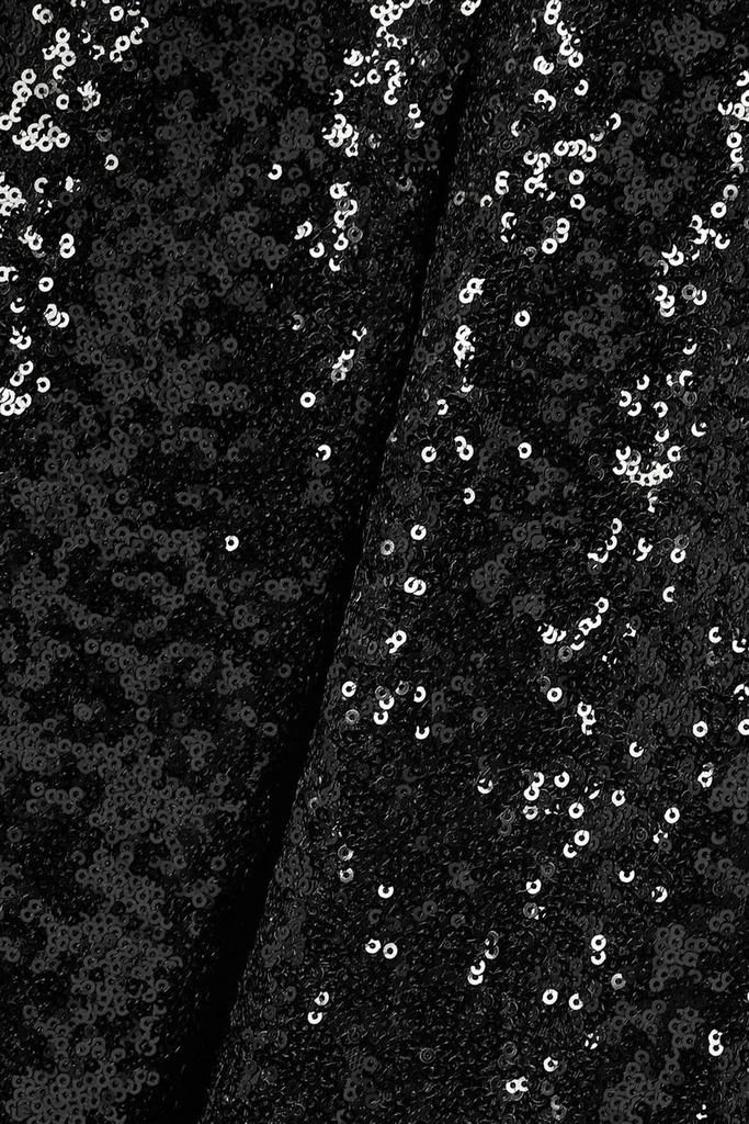 IN THE MOOD FOR LOVE Loren sequined tulle straight-leg pants 4