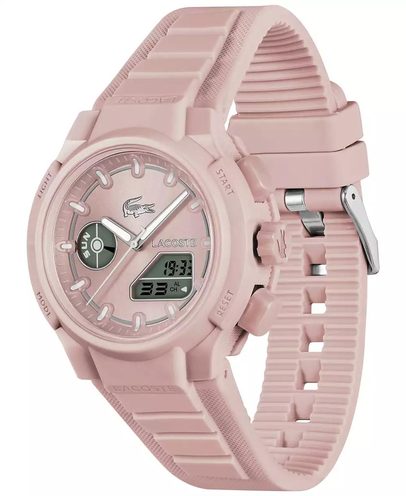 Lacoste Women's LC33 Pink Silicone Strap Watch