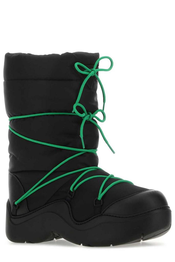 Bottega Veneta Bottega Veneta Lace-Up Puddle Bomber Boots