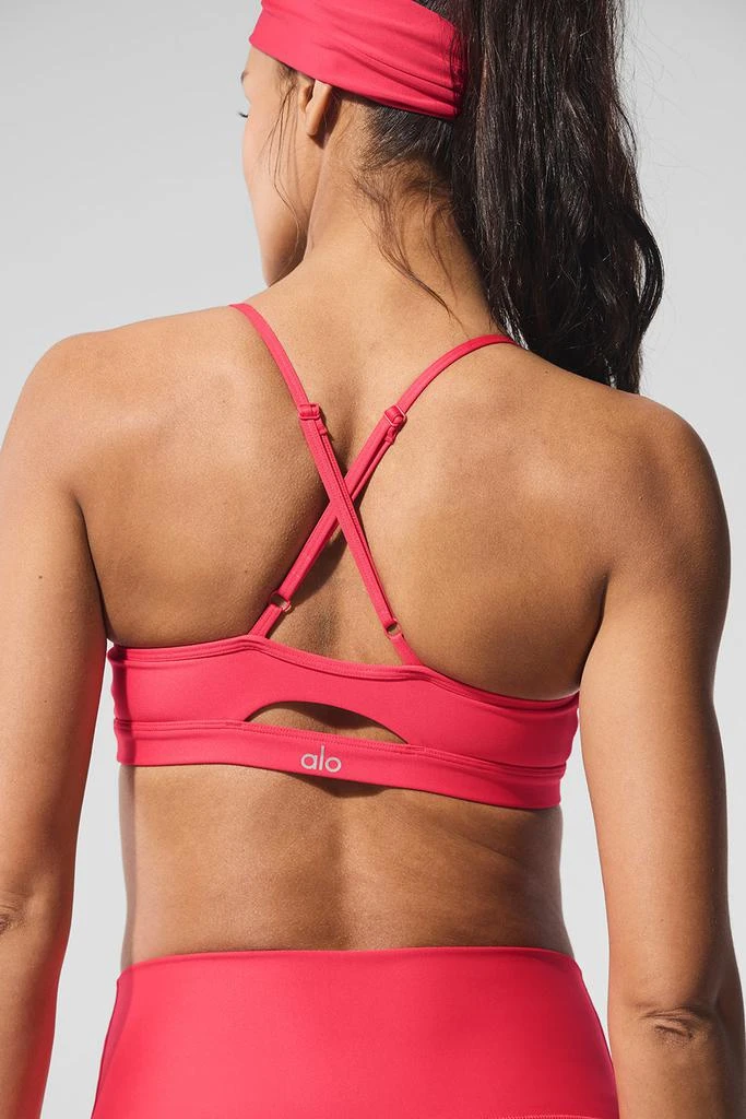 Alo Airlift Intrigue Bra - Candy Red 4