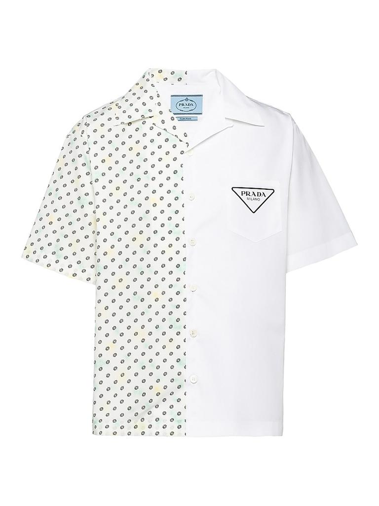 Prada Double Match Cotton Shirt - Shirts - Compare Prices