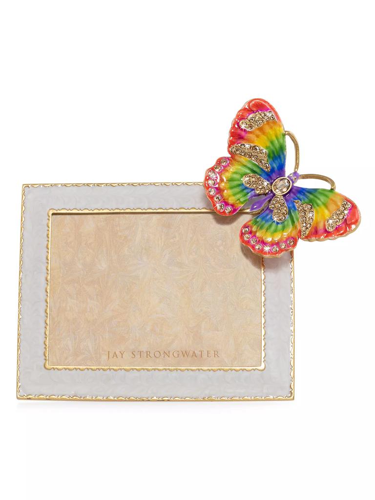 Jay Strongwater Nova Butterfly 3'' X 4'' Frame