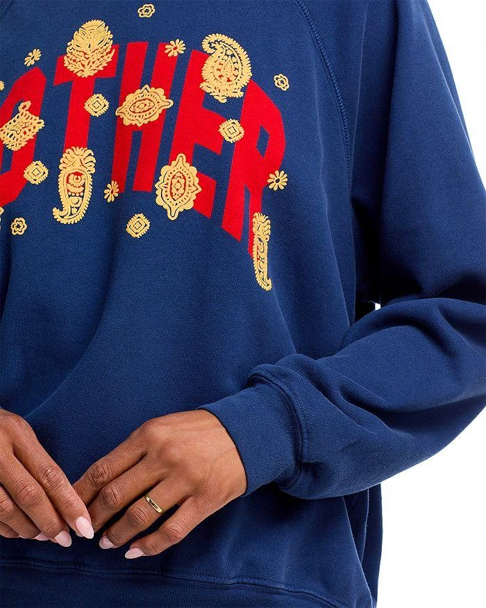 MOTHER The Biggie Message Sweatshirt 5