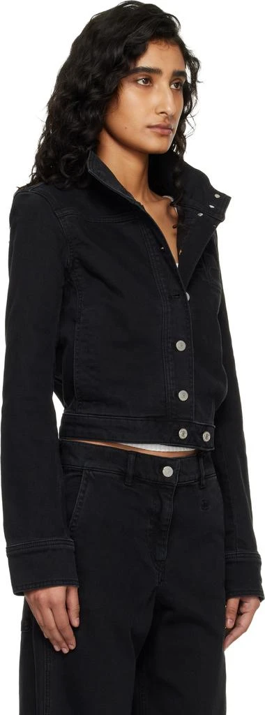 Courrèges Black Reedition Denim Jacket 2