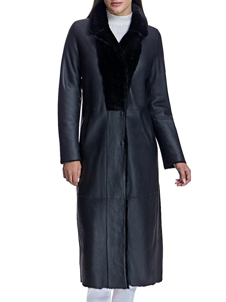 Maximilian Rev to Nappa Shearling Coat 5