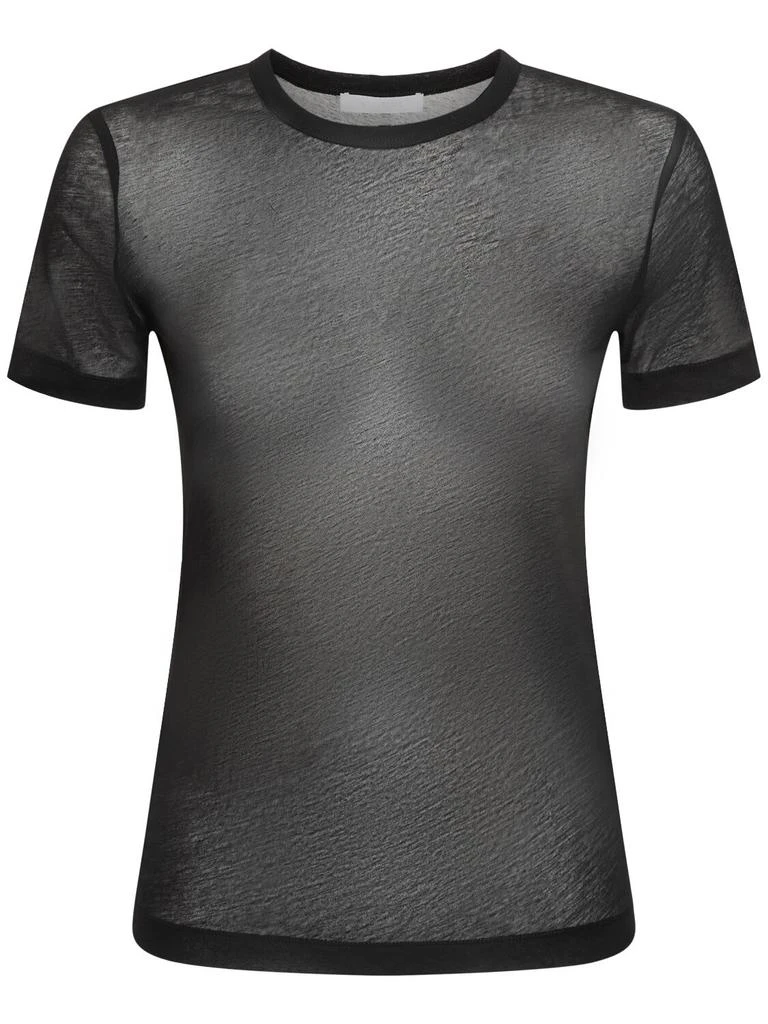 Helmut Lang Sheer Jersey T-shirt 1