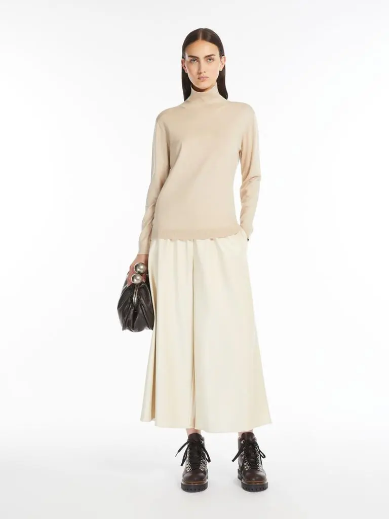 Weekend Max Mara Silk and wool polo-neck sweater 5
