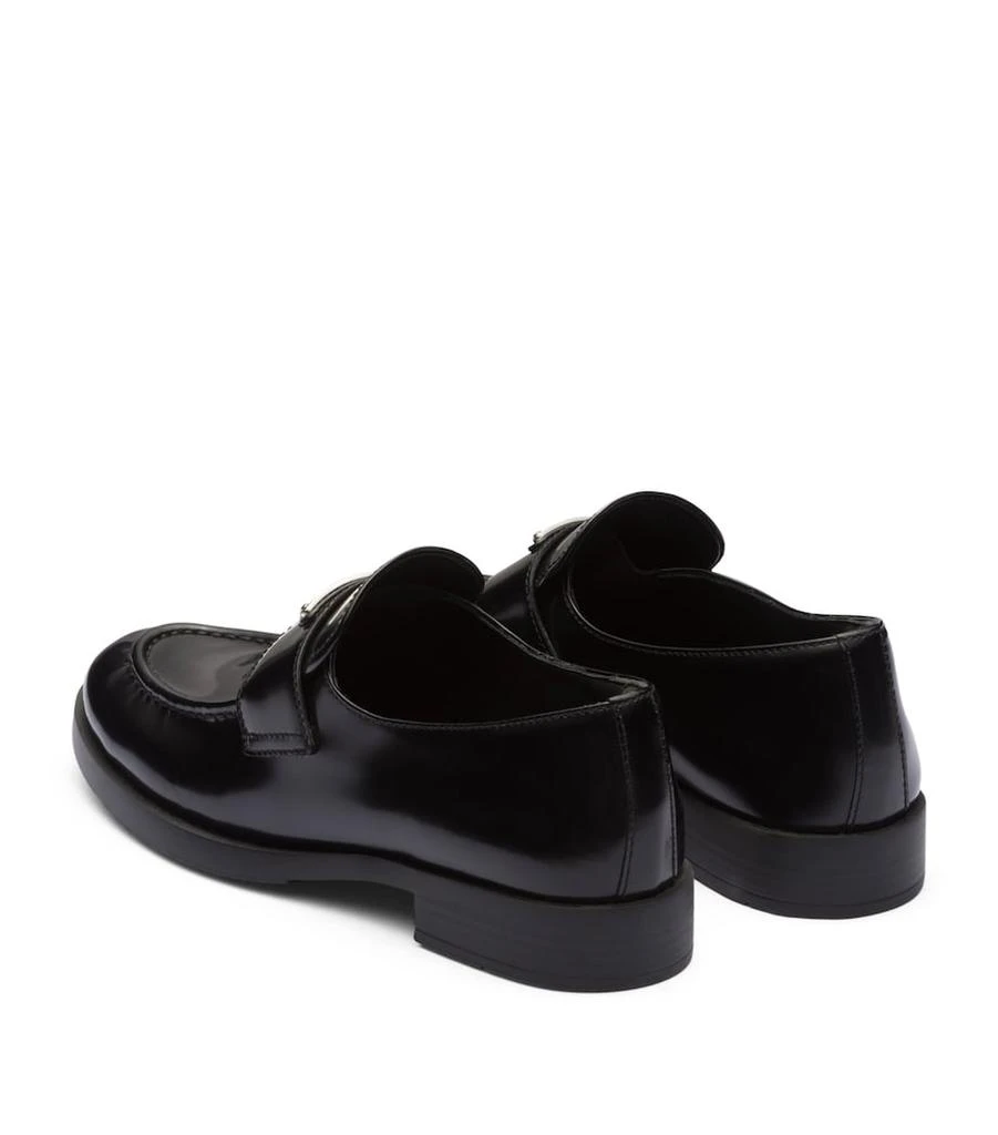 Prada Calfskin Brushed Loafers 3