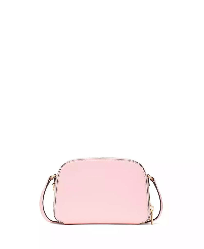 Kate Spade Devin Saffiano Leather Double Zip Dome Crossbody Bag 4