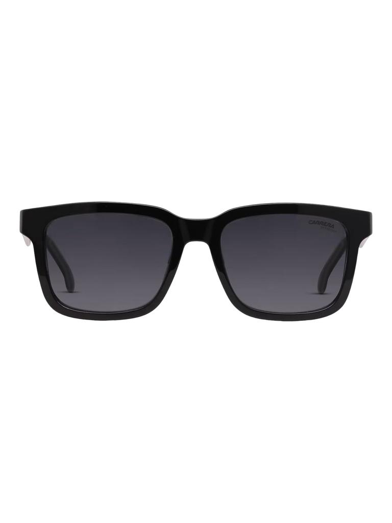 Carrera 251/S Shiny Black Frame Gray Square 53-18-145 Sunglasses